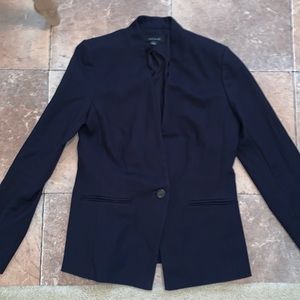 Ann Taylor Navy Blazer 6 Tall